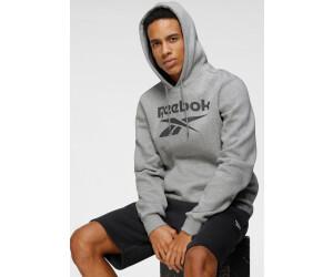 reebok big logo hoodie medium grey heather gs1609