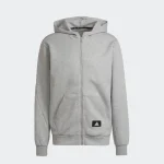 سوییشرت مردانه آدیداس مدل FUTURE ICONS DOUBLEKNIT FULL-ZIP SWEATSHIRT