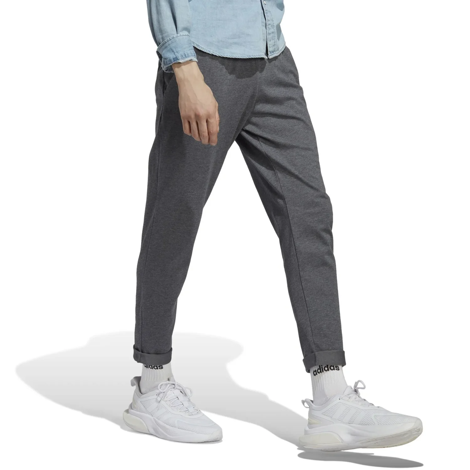 اسپرت گیت | شلوار مردانه آدیداس مدل PANTS ESSENTIALS TEJIDO JERSEY PIERNA CÓNICA DOBLADILLO ABIERTO