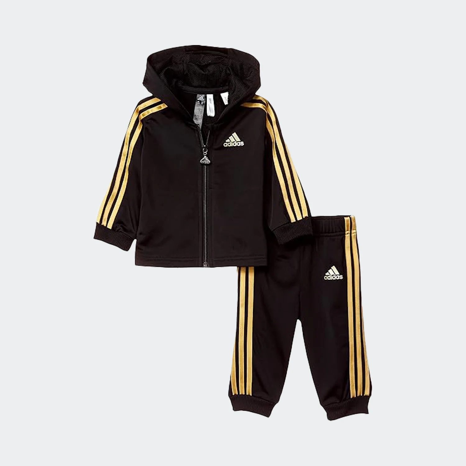 ست نوزادی آدیداس مدل SHINY HOODED JOGGER SET