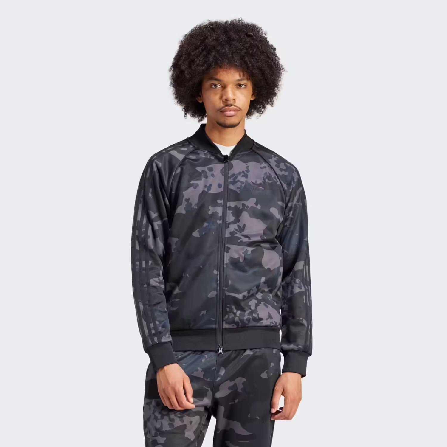اسپرت گیت | سوییشرت مردانه آدیداس مدل Camo SSTR Track Top