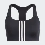 نیم تنه زنانه آدیداس مدل Powerimpact Training Medium-Support 3-Stripes Bra