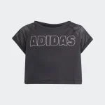 کراپ تیشرت بچگانه آدیداس مدل AEROREADY Dance Crop Tee Kids