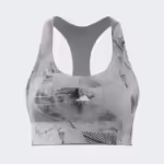 نیم تنه زنانه آدیداس مدل Run Pocket Medium-Support AOP Bra Iteration