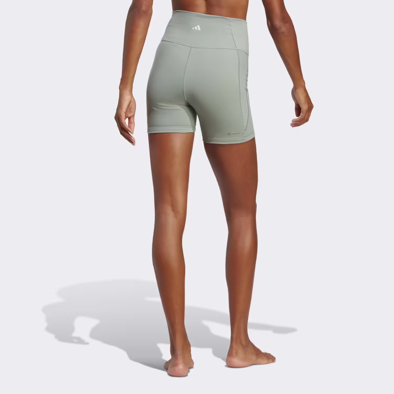 اسپرت گیت | شلوارک زنانه آدیداس مدل YOGA STUDIO FIVE-INCH SHORT LEGGINGS