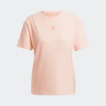 تیشرت زنانه آدیداس مدل Essentials Wide Rib Tee