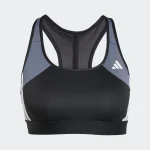 نیم تنه زنانه آدیداس مدل Powerreact Train Medium Support 3-Stripes Bra