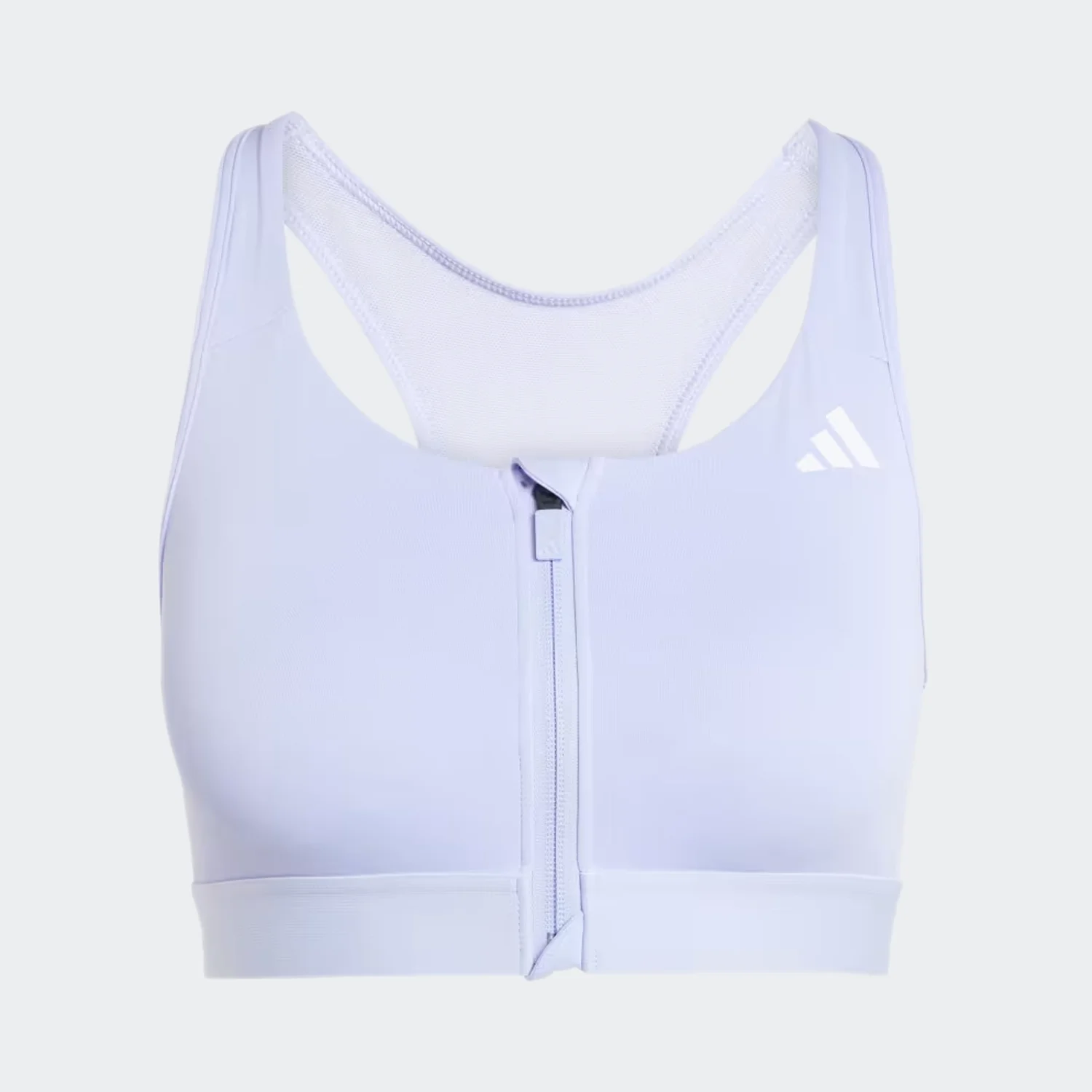 نیم تنه زنانه آدیداس مدل Powerreact Training Medium-Support Zip Bra