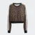 دورس زنانه آدیداس مدل Leopard Crewneck Sweatshirt