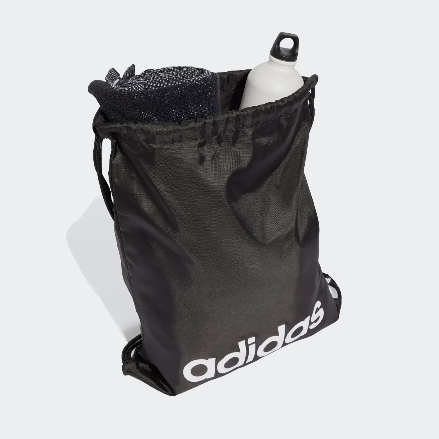 JE8342 (1) کیف آدیداس شوز بگ 13.25 لیتری آدیداس مدل Linear Gym Sack - Image 1